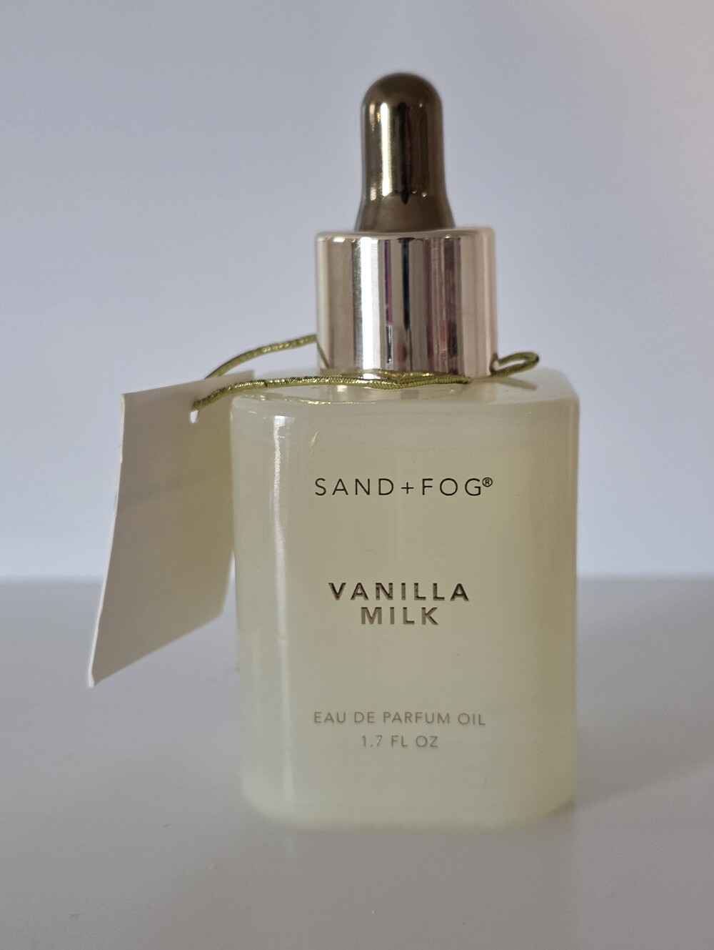 Sand+Fog Vanilla Milk Eau de Parfum Oil - Cream Bottle